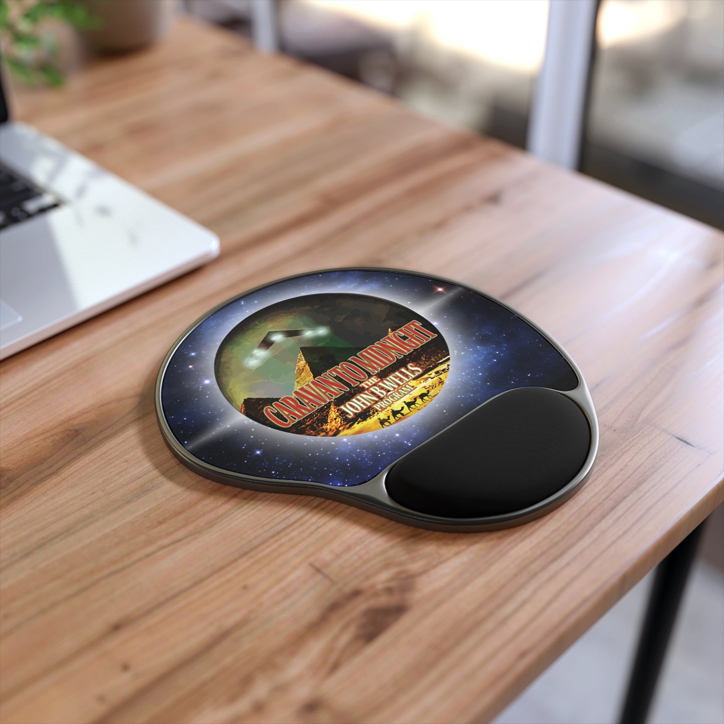 Vintage CTM Mouse Pad With Wrist Rest