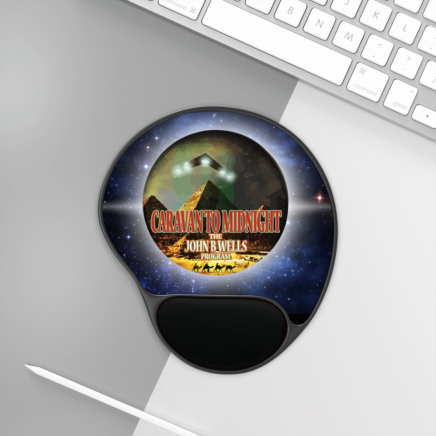 Vintage CTM Mouse Pad With Wrist Rest