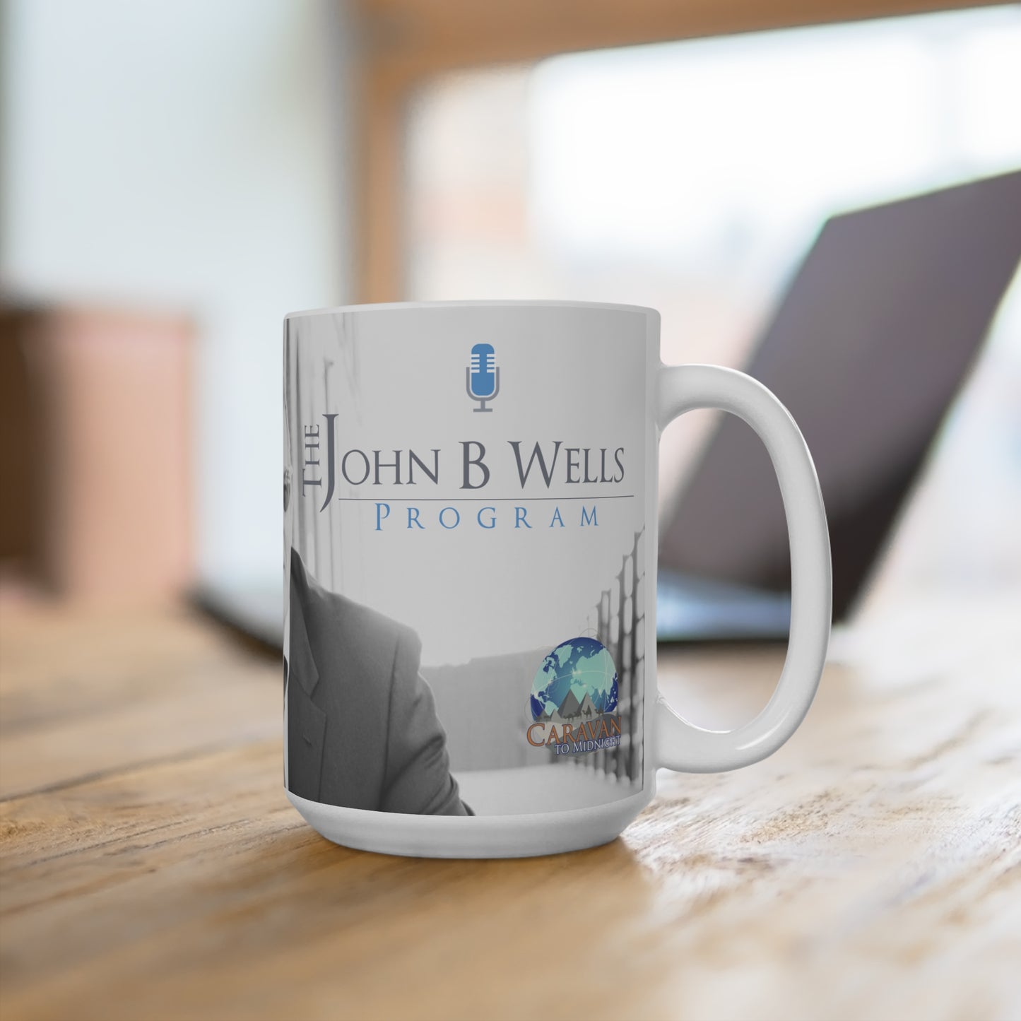 Signed John B Wells Mug