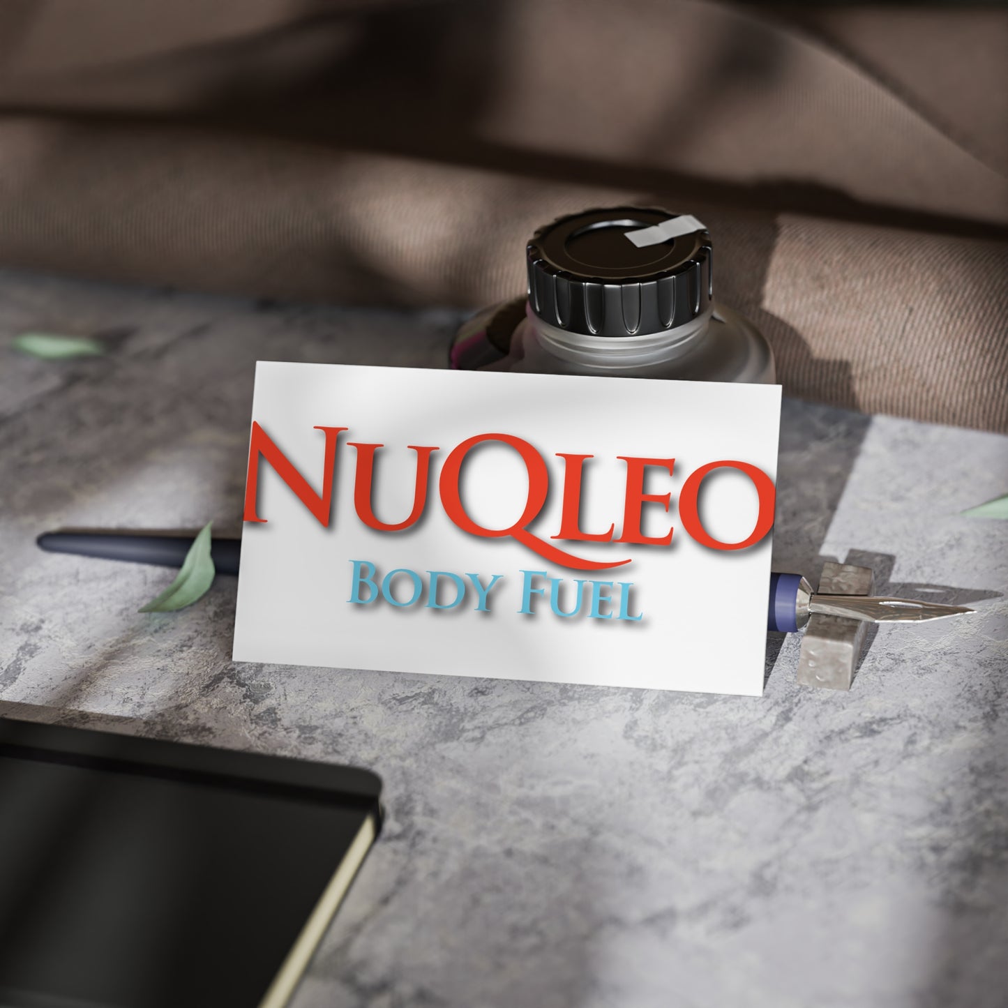 Business Cards - NuQleo Body Fuel, Custom Print, Networking Cards, Professional Branding, Marketing Material, Entrepreneur Essentials