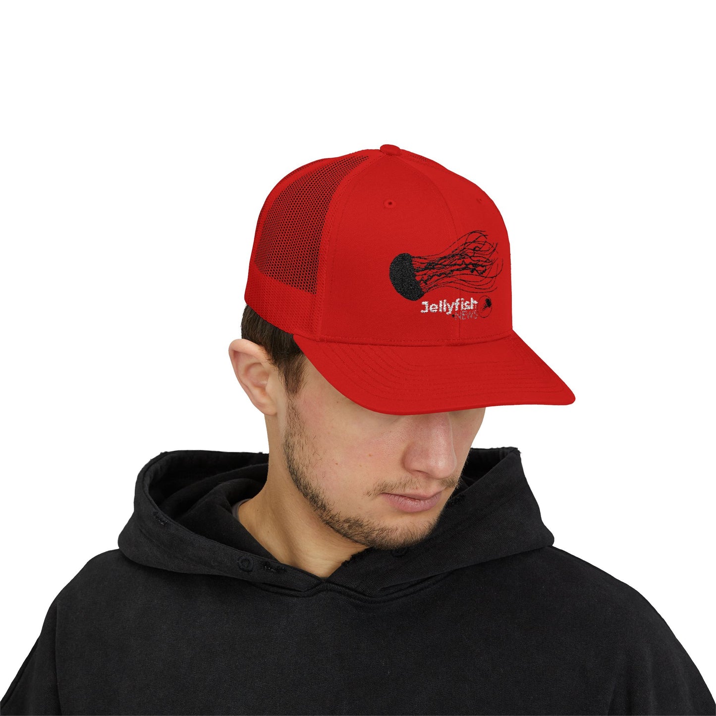 Jellyfish.News Snapback Trucker Cap