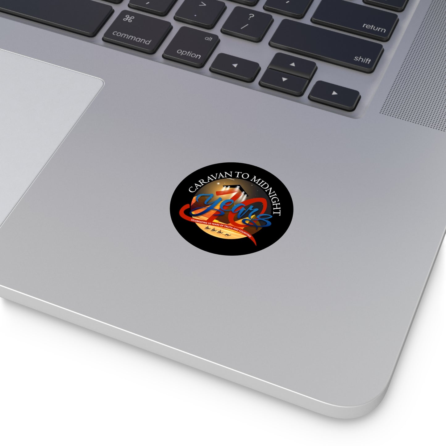 CTM 10 Years Celebration Round Vinyl Stickers