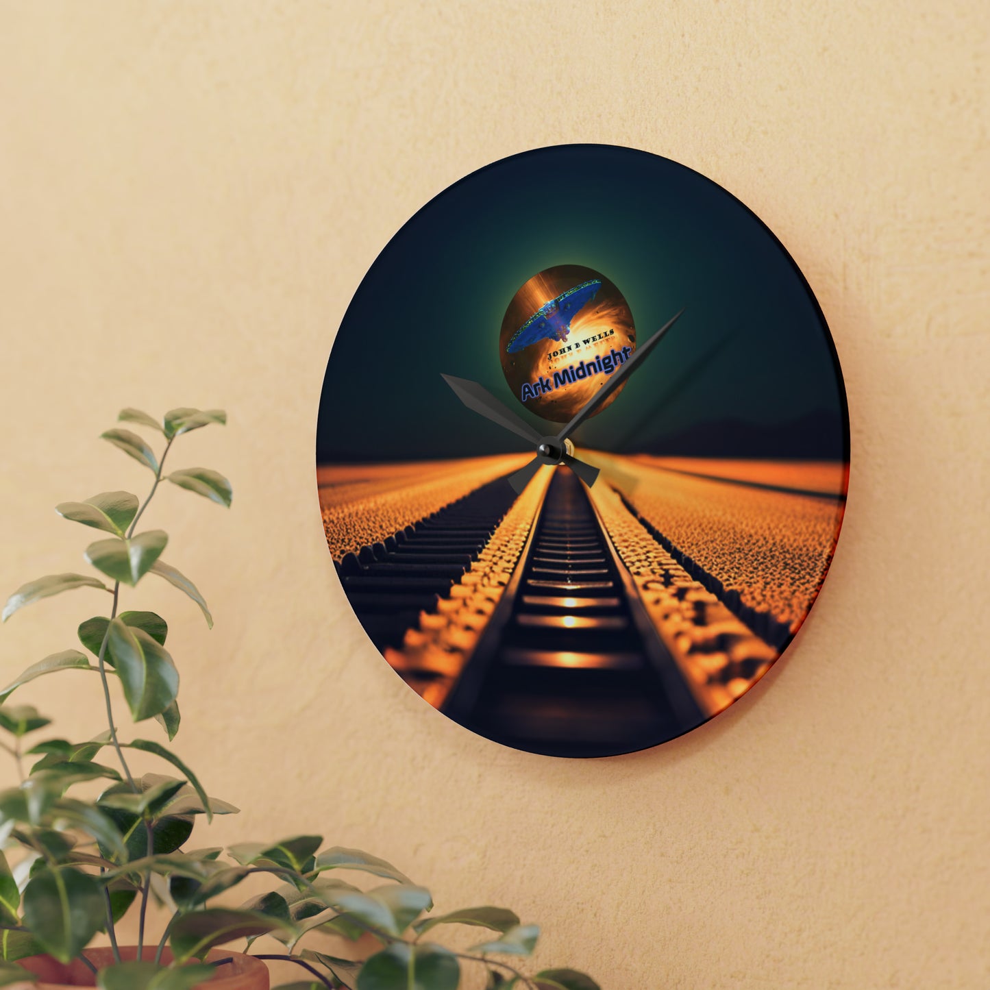 Ark Midnight Wall Clock