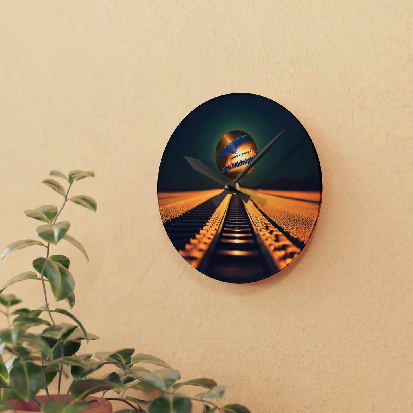 Ark Midnight Wall Clock