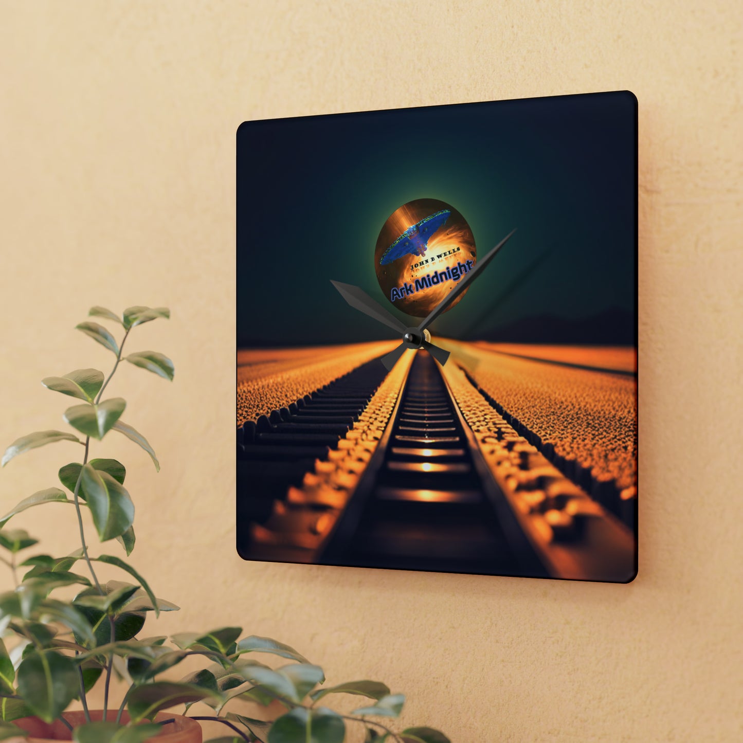 Ark Midnight Wall Clock