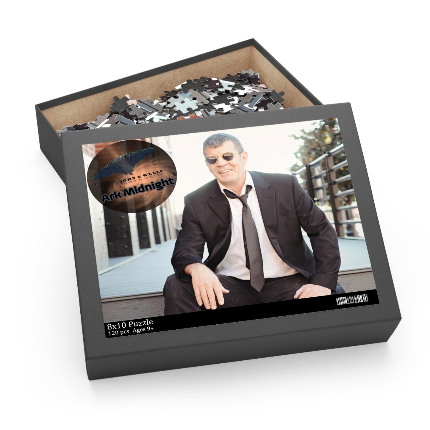 John B Wells Ark Midnight Puzzle (120, 252, 500-Piece)