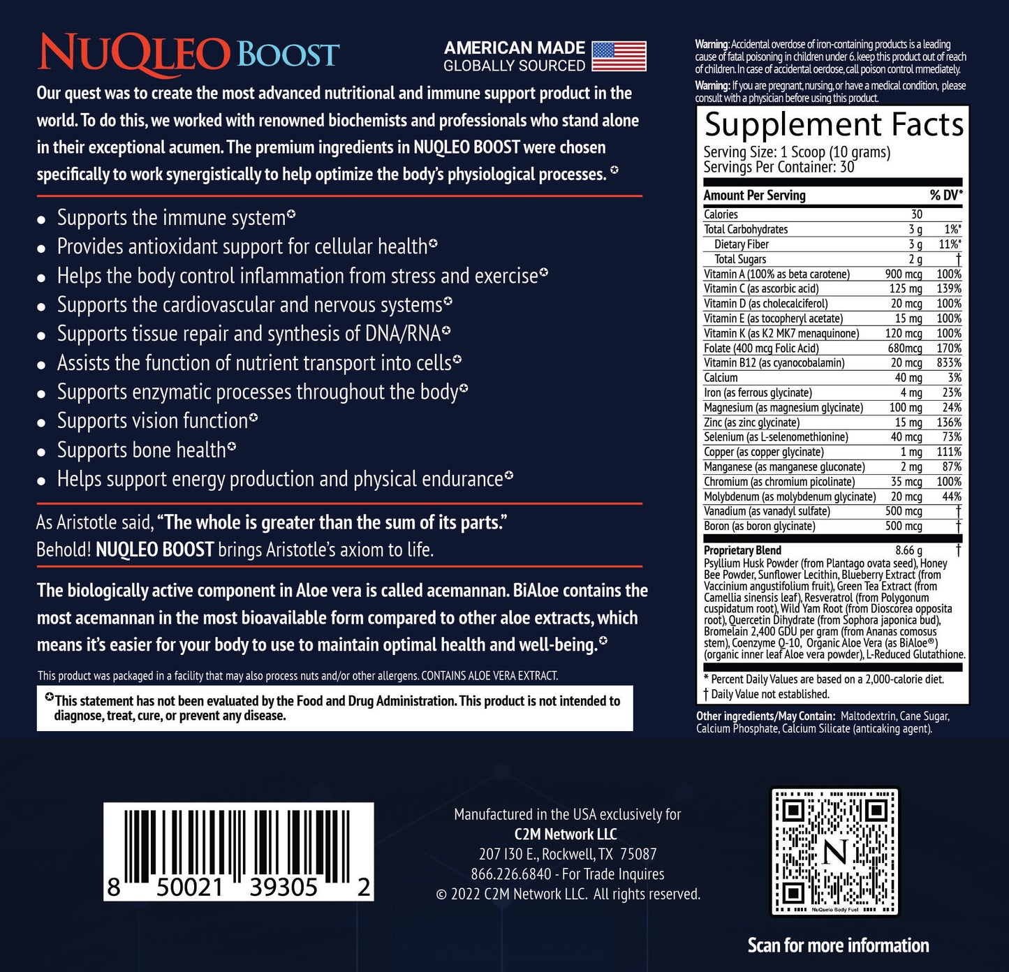 NuQleo Boost (Pay By Check)