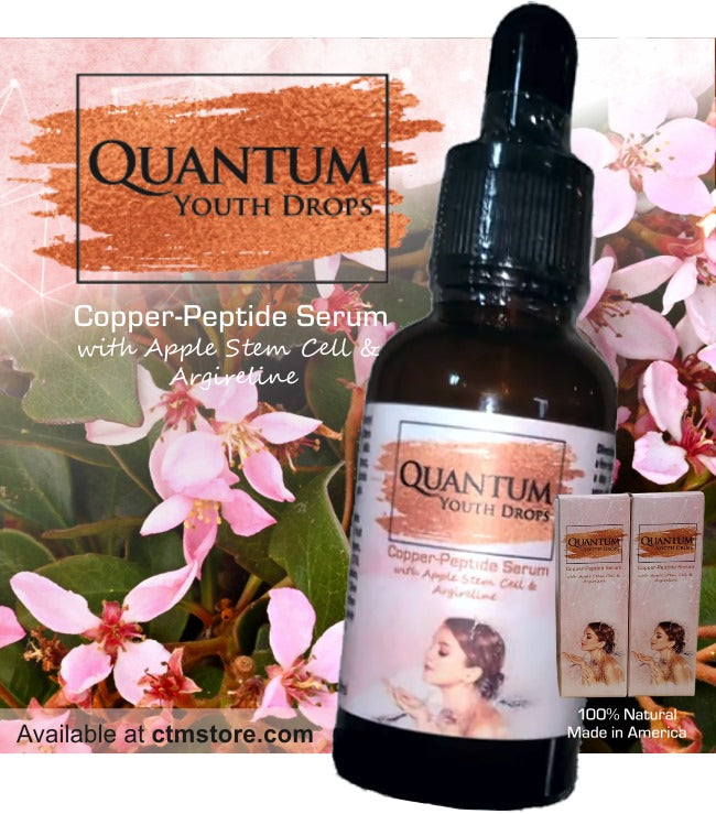 Copper Peptide Serum - Quantum Youth Drops - with love, by Brendi Wells