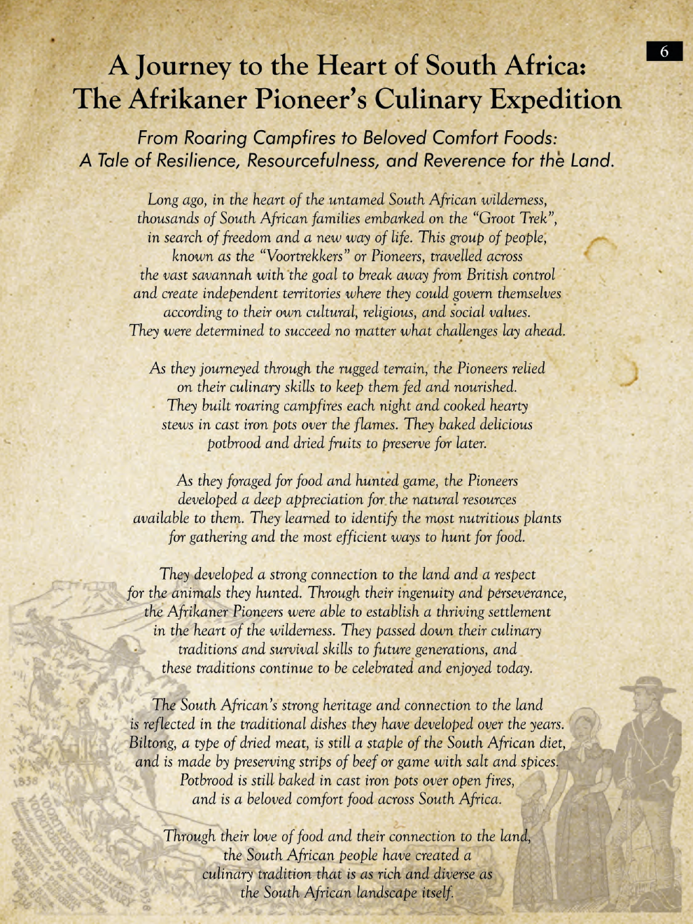 Survival Food: South African Pioneer Cuisine