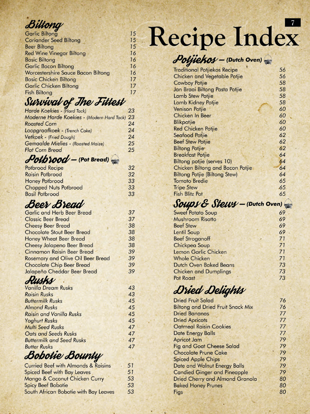 Survival Food: South African Pioneer Cuisine