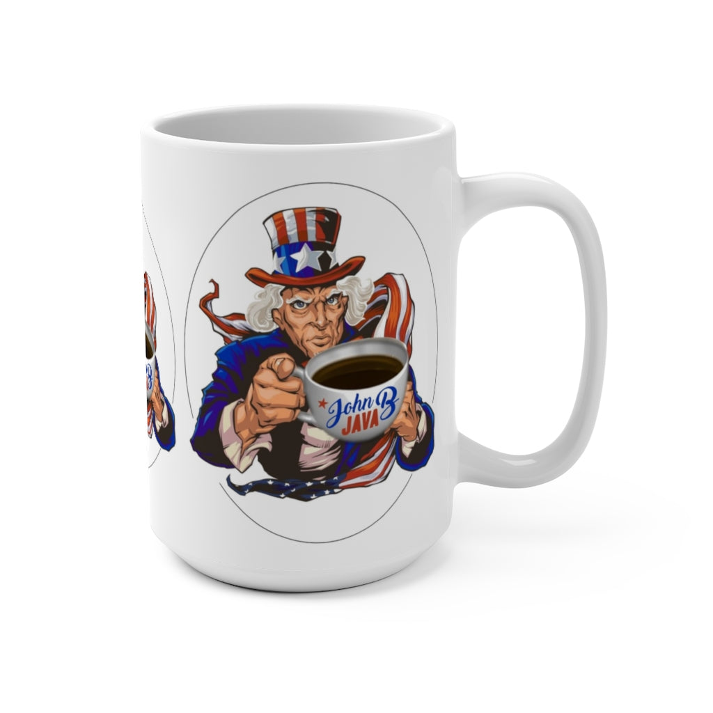 John B Java Coffee Mug 15oz