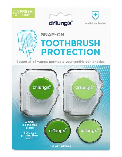 DRTUNG'S SNAP-ON TOOTHBRUSH PROTECTION