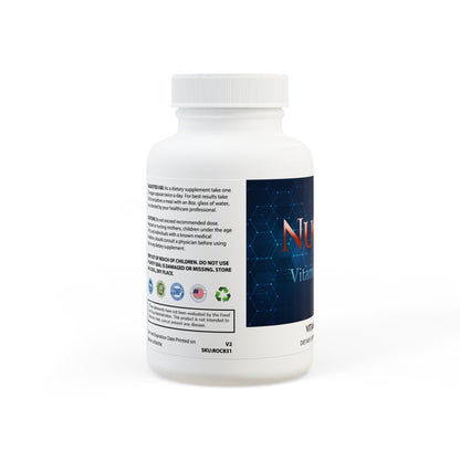 NuQleo Vitamin K2 + D3 Supplement (60 Capsules)