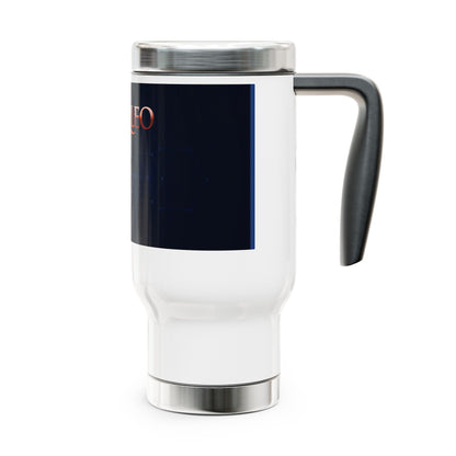 NuQleo Stainless Steel Travel Mug with Handle, 14oz