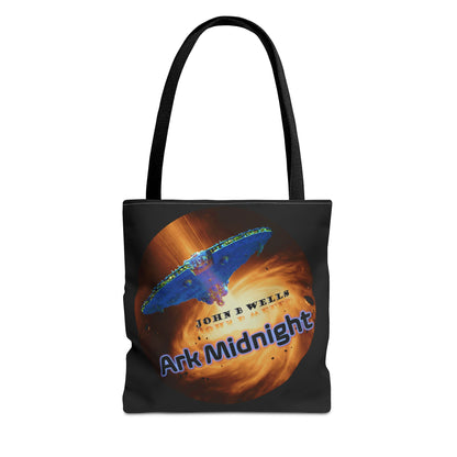 Cosmic Tote Bag - Ark Midnight Lunar Track
