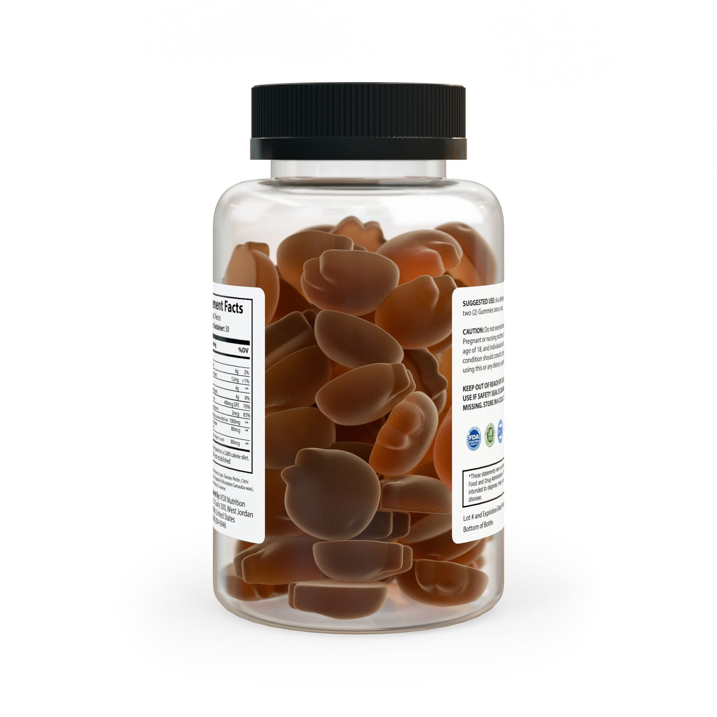 NuQleo Apple Cider Vinegar Gummies (60 Gummies)