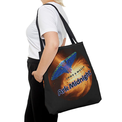 Cosmic Tote Bag - Ark Midnight Lunar Track