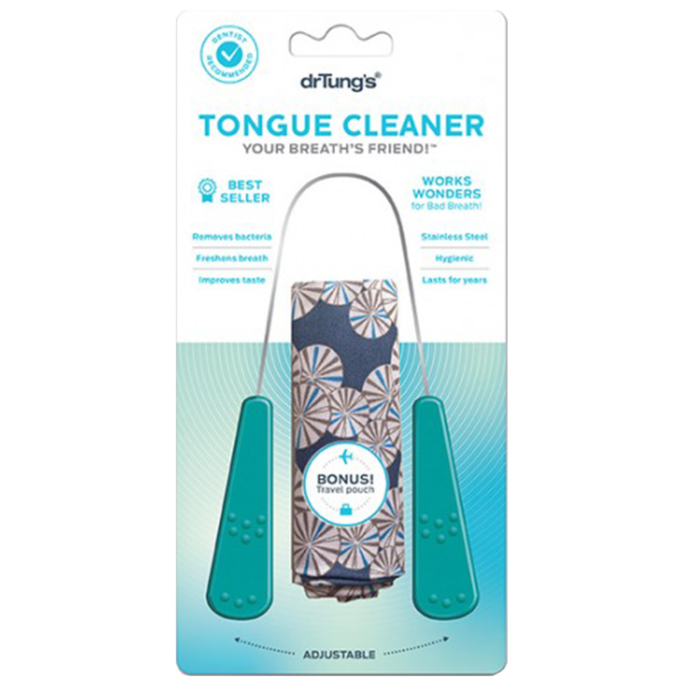 STAINLESS STEEL TONGUE CLEANER