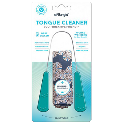 STAINLESS STEEL TONGUE CLEANER