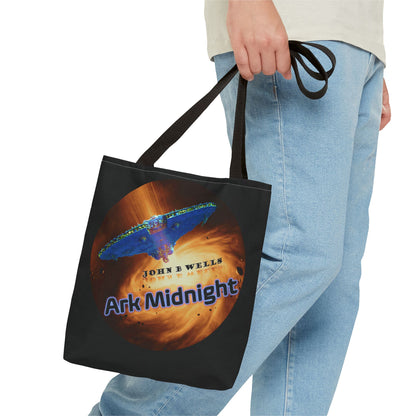 Cosmic Tote Bag - Ark Midnight Lunar Track