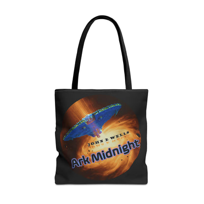 Cosmic Tote Bag - Ark Midnight Lunar Track