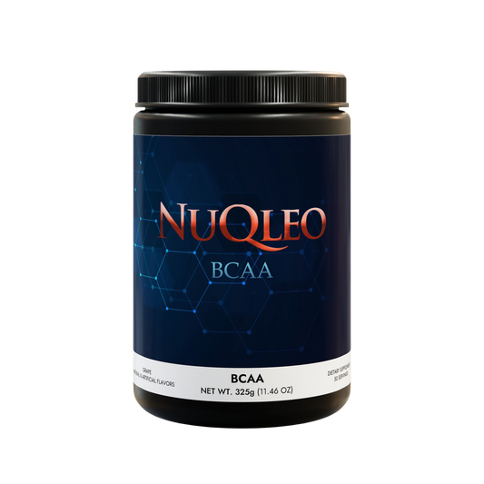 NuQleo BCAA Supplement, Grape (325g, 11.46oz, 50 servings)