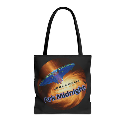 Cosmic Tote Bag - Ark Midnight Lunar Track