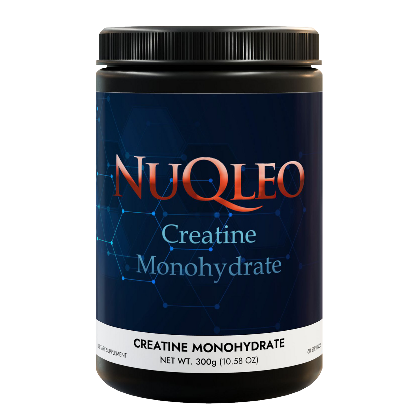 NuQleo Creatine Monohydrate Supplement (300g, 10.58oz)