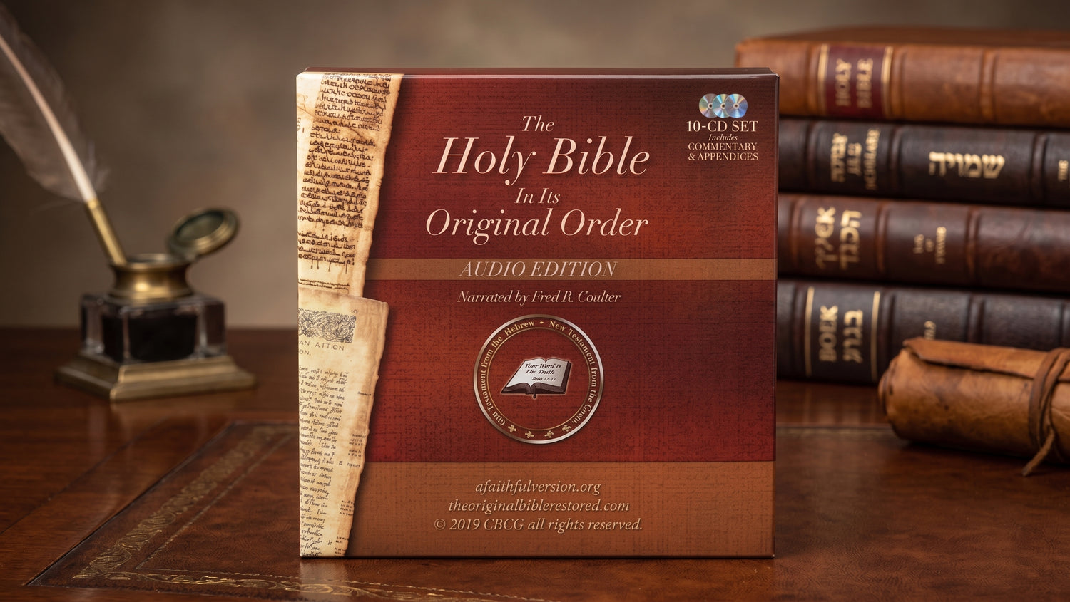 The Holy Bible In Its Original Order — Complete Audio Edition on CD Narrated by Fred R. Coulter
