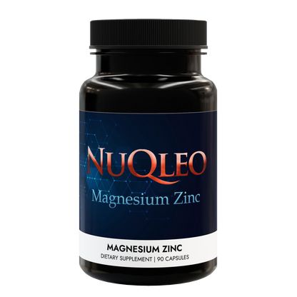 NuQleo Magnesium Zinc Supplement (90 Capsules)