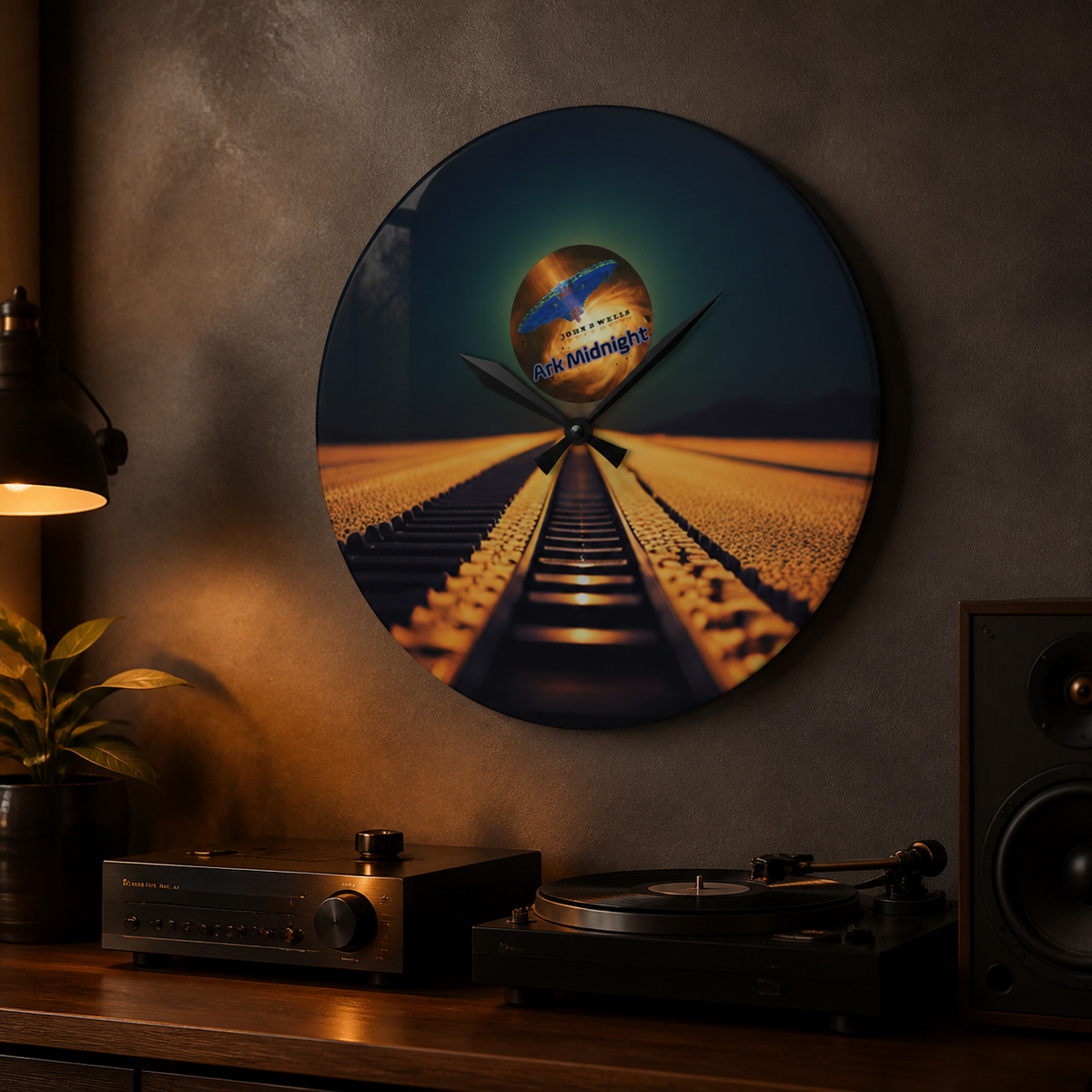 Ark Midnight Wall Clock