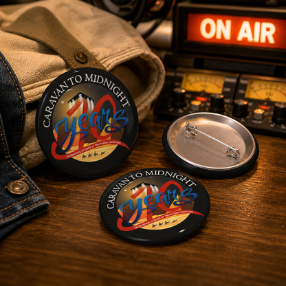 CTM 10 Years Celebration Custom Pin Buttons
