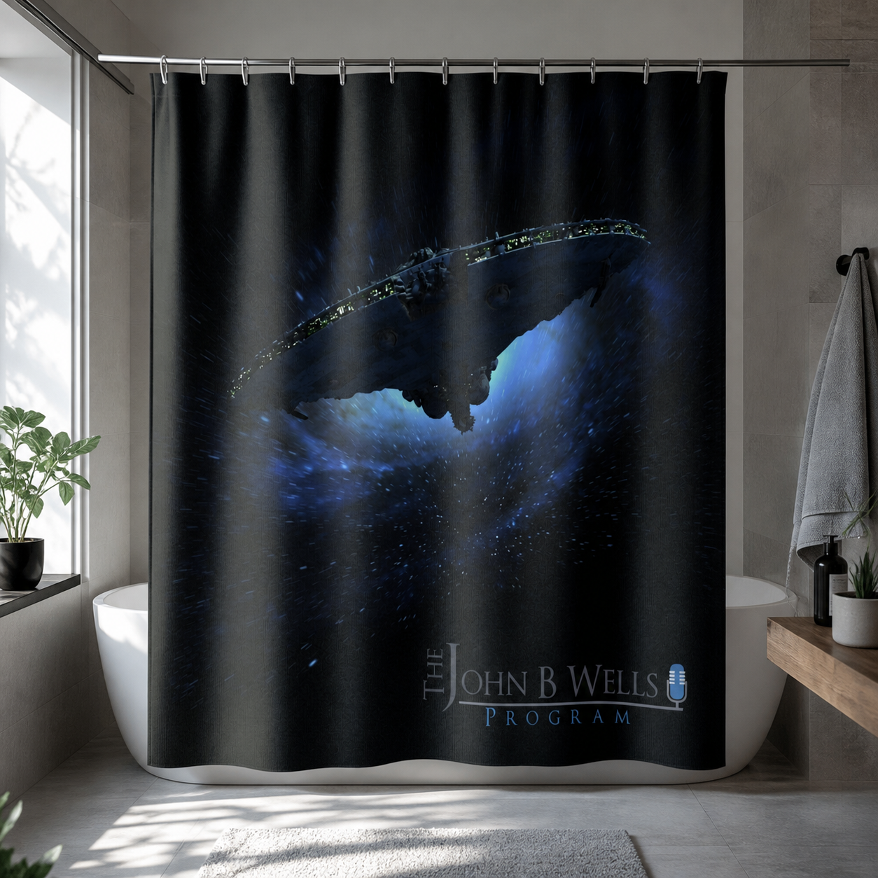 John B Shower Curtain