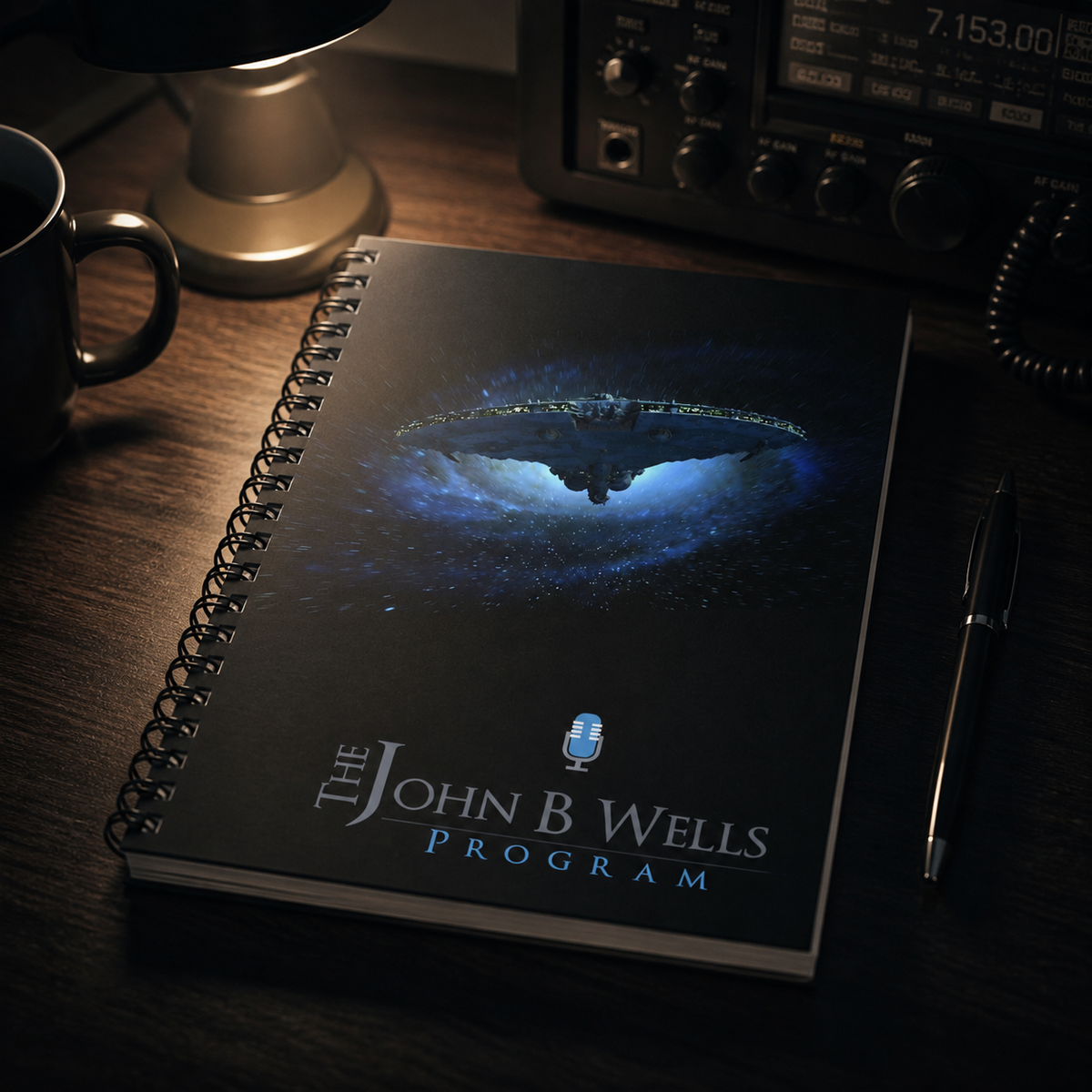 John B Wells Notebook - Ruled Line