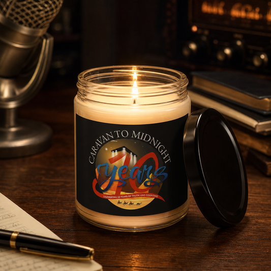 Scented Caravan to Midnight 10 Year Anniversary Candle, 9oz