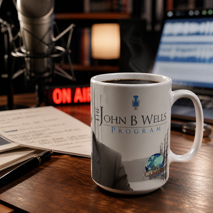 Signed John B Wells Mug
