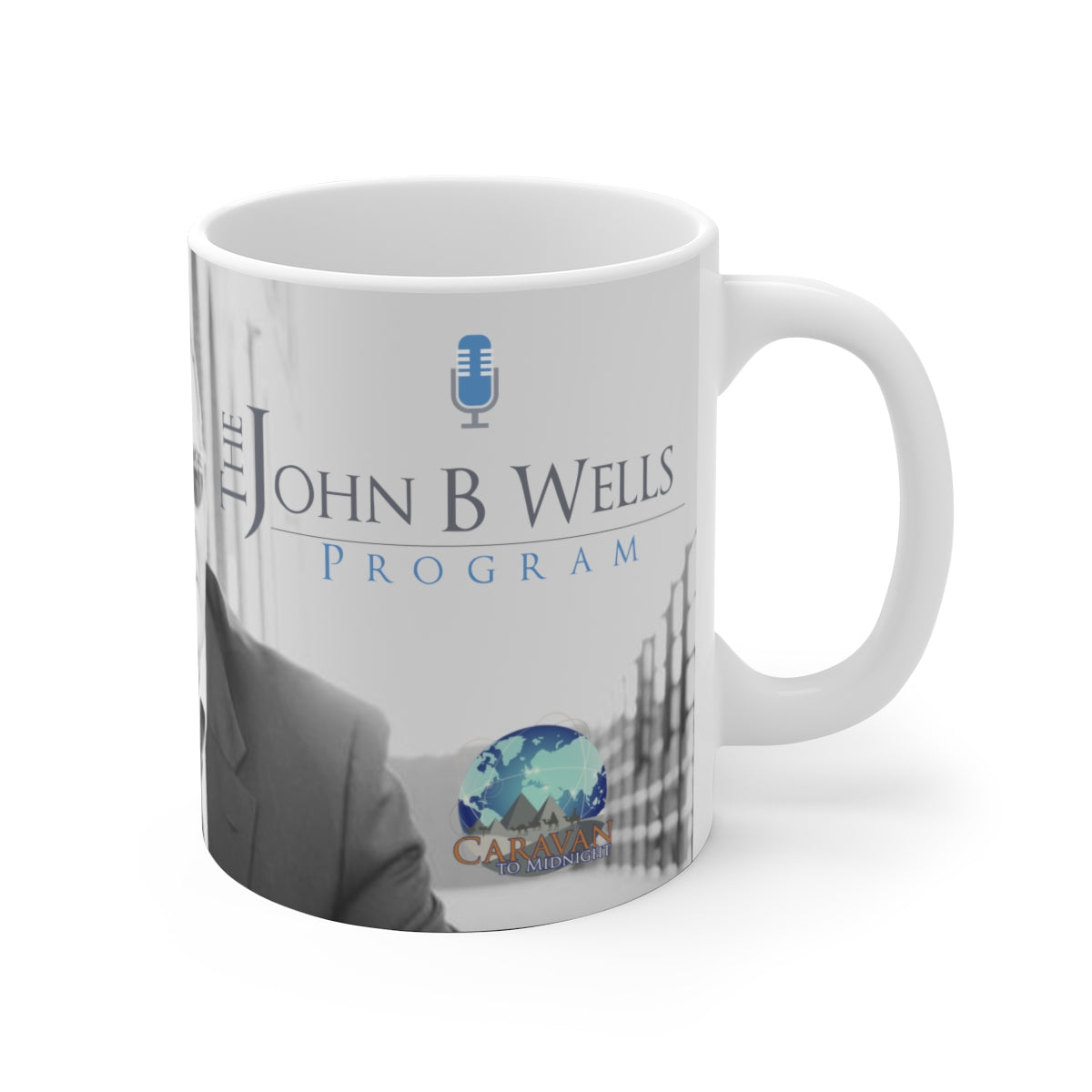 Signed John B Wells Mug