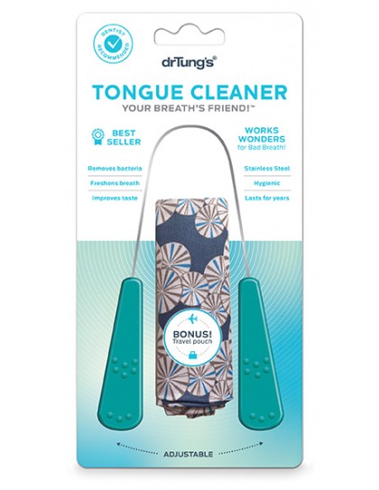 STAINLESS STEEL TONGUE CLEANER